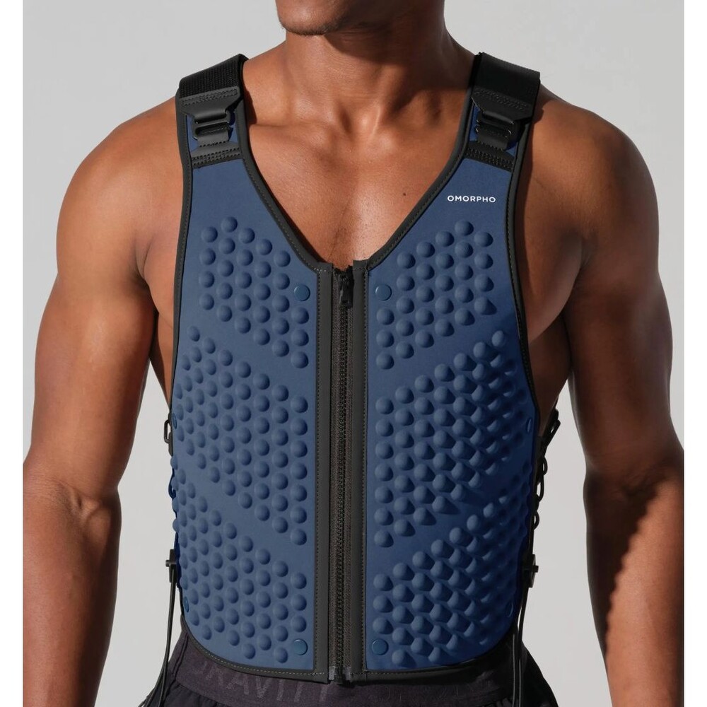 NEW OMORPHO Men's Weight G-Vest Icon Ocean L-XL